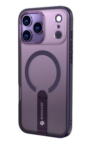 קייס לטלפון נייד מירקייס דגם Mirastand עבור iPhone 17 Pro סגול