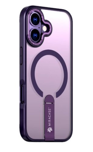 קייס לטלפון נייד מירקייס דגם Mirastand עבור iPhone 17 סגול