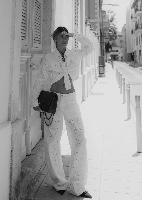 The Eyelet Mid-Rise Pants
