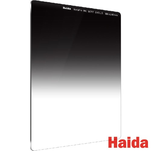 Haida 100 x 150mm NanoPro MC Soft Edge Graduated 1.5 פילטר מדורג רך 5 סטופים ציפוי איכותי NanoPro