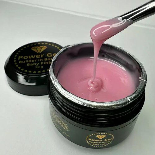 ג'ל בניה ורוד בייבי POWER GEL BUILDER GEL BABY PINK