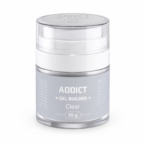 ג'ל בנייה 50 גר' ADDICT CLEAR