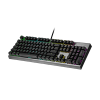מקלדת גיימינג מכאנית CoolerMaster CK350 Blue Switch עברית/אנגלית
