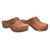 Sanita Urban Clogs Brown