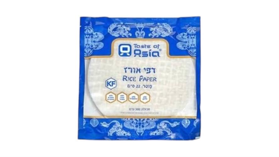 דפי אורז עגולים 22 ס''מ