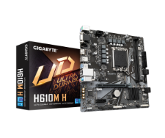 לוח לאינטל דור 12-14 Gigabyte H610M H V2 DDR5 VGA HDMI