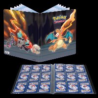 אלבום לקלפי פוקימון מעוצב 180 קלפים Ultra Pro Gallery Series Scorching Summit 9-Pocket Portfolio