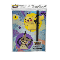 Pikachu & Mimikyu 9-Pocket PRO Binder אלבום אולטרה פרו של פוקימון 360 קלפים