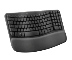 מקלדת ארגונומית אלחוטית LOGITECH LOGI Wave Keys