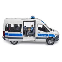 מיניבוס מרצדס זינזנה משטרה - Bruder 02683 Mercedes Benz Sprinter