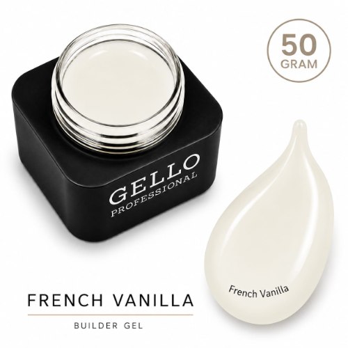 ג'ל בנייה 50 גרם- GELLO|FRENCH VANILA