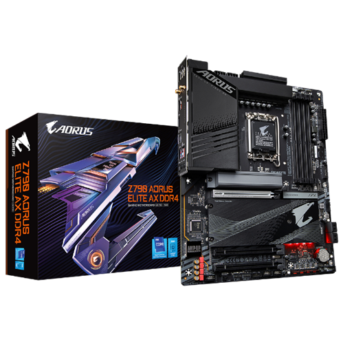 לוח Gigabyte Z790 AORUS ELITE AX DDR4 WIFI 6E 2.5GB Lan LGA1700