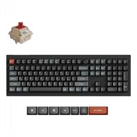 מקלדת מכנית אלחוטית Keychron V6 Ultra 8K בגודל מלא מתג אדום (Red)