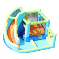 מתקן קפיצה מתנפח מדהים עם מגלשה דגם ED9635