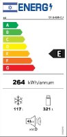 מקרר LG מקפיא עליון דגם GR-B486IVSU נירוסטה מוברשת