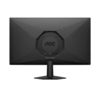 מסך גיימינג 27 אינץ' Aoc 27G50F – מסך שחור מציג את חלקו האחורי עם חיבורים ורגלית תואמת