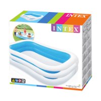 INTEX 56483 בריכה משפחתית מלבנית מתנפחת