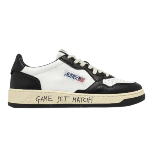 Autry Medalist Low Sneakers Black white