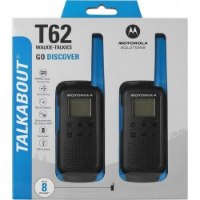זוג מכשירי קשר ווקי טוקי Motorola TALKABOUT T62