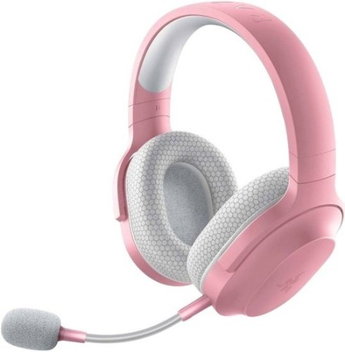אוזניות קשת לגיימינג Razer Barracuda X Quartz עם Bluetooth, חיבור 2.4GHz וגם 3.5 מ"מ