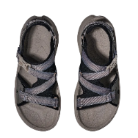 HOKA INFINI HIKE TC - סנדלי טיולים לגברים אינפיניטי בצבע שחור/אפור מלט