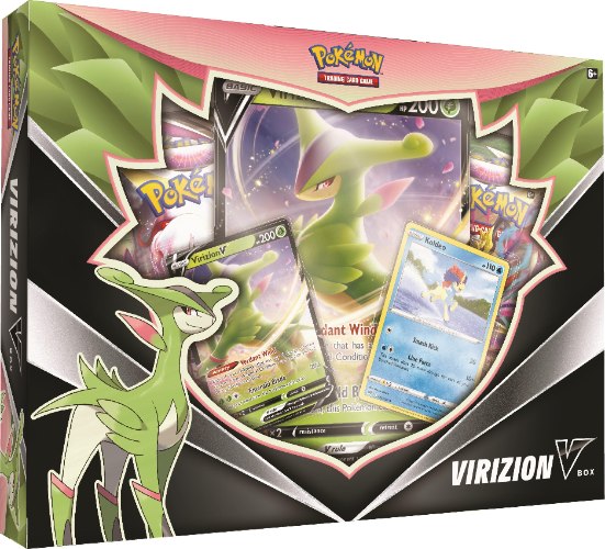 קלפי פוקימון מארז ויריזיון וי Pokémon TCG: Virizion V Box