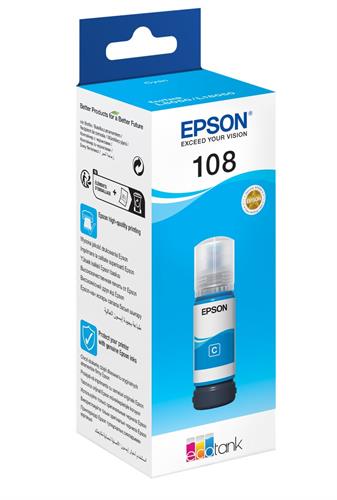 דיו 70ml Bottle Ink Cyan 108