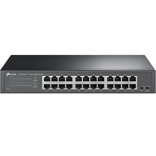 מתג שולחני / Rack ‏TP-Link TL-SG1024D עם 24 יציאות 1Gbps