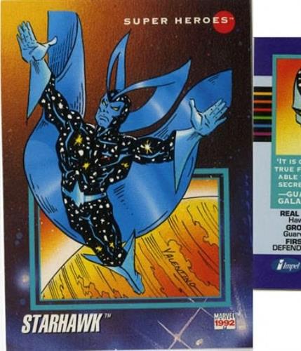 קלף בודד מארוול marvel - starhawk - Universe Series 3 - 69