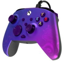 בקר משחק חוטי Turtle Beach Rematch Advanced Wired Purple Fade – בקר סגול-כחול עם כבל.