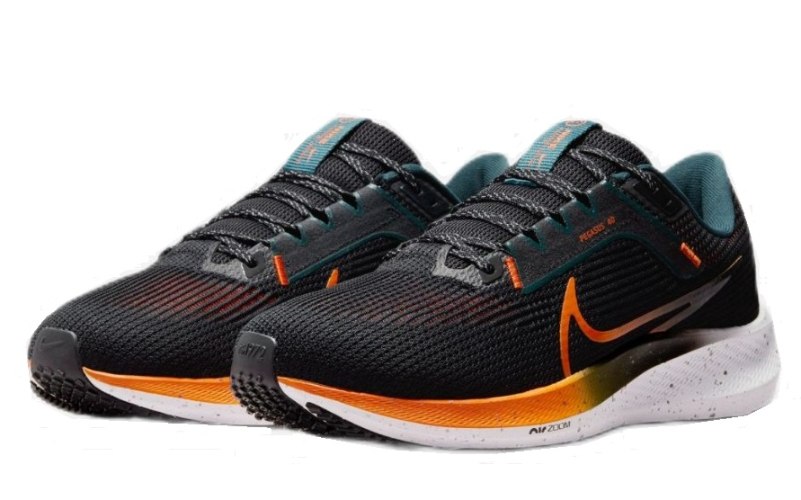 נעלי Nike Air Zoom Pegasus 40 שחור כתום