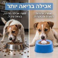 קערת ליקוק והאכלה איטית לחיות מחמד המעניקה הרגעה ותעסוקה דגם Lickly