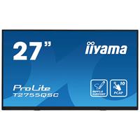 מסך מגע IPS ‏IIYAMA ProLite ‏27" WQHD 75Hz PCAP 10pt
