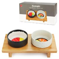 עמדת האכלה לחתול / כלב סושי Komeki