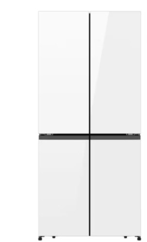 מקרר 4 דלתות 483 ליטר דגם RQ581WG הייסנס HISENSE זכוכית לבנה