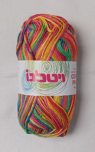 חוט כותנה "אודליה מודפס" תוצרת ויטלגו - 50 גרם