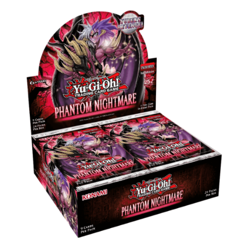 Yu-Gi-Oh! Phantom Nightmare Booster Box קלפי יו-גי-הו TCG מקוריים חבילת בוסטר בוקס