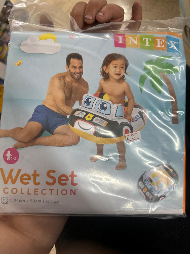 אינטקס - אוטו משטרה מתנפח לבריכה - 59586 INTEX