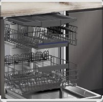 מדיח כלים רחב חצי אנטגרלי עם 3 מפלסים SIEMENS סימנס דגם SN53ES22CE
