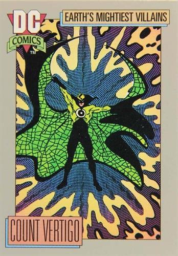 קלף בודד די.סי קומיקס DC Comics - Vertigo's Inner-Ear Implant - Earth's Mightiest Villains - 89