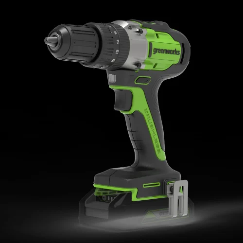 מברגה/מקדחה נטענת 24V Brushless עם מומנט 60Nm (גוף בלבד) GREENWORKS 99575/5