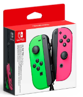 זוג בקרי שליטה Nintendo Switch Joy-Con - ירוק ורוד ניאון