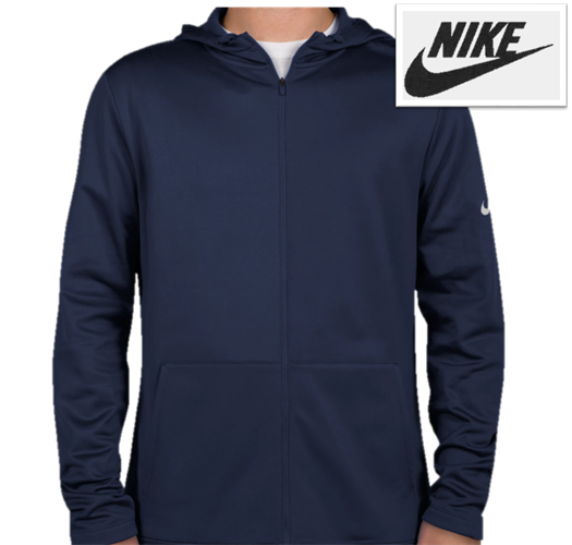 Nike Therma-fit full zip performance hooded sweatshirt