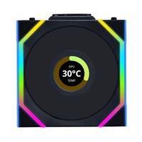 Lian-Li UNI SL Wireless LCD 120mm Reverse Black x3 Fans