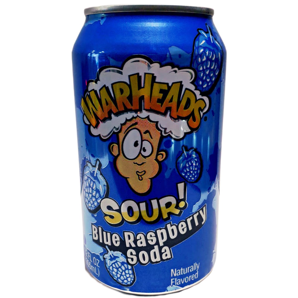 משקה ווארהדס מוגז בטעם פטל כחול חמוץ 💙 335 מ"ל