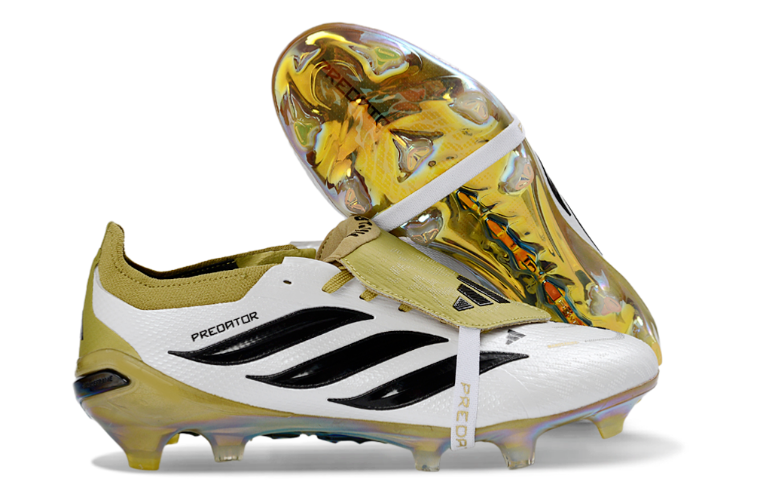 נעלי כדורגל אדידס Adidas Predator לבן זהב