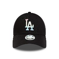 כובע יוניסקס NEW ERA שחור לוגו צבעוני