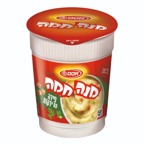 מנה חמה פירה עם ירקו