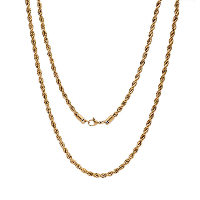 Gino necklace Gold 4mm