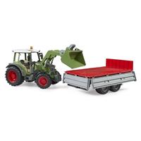 טרקטור FENDT VANO 211 ועגלה - Bruder 02182